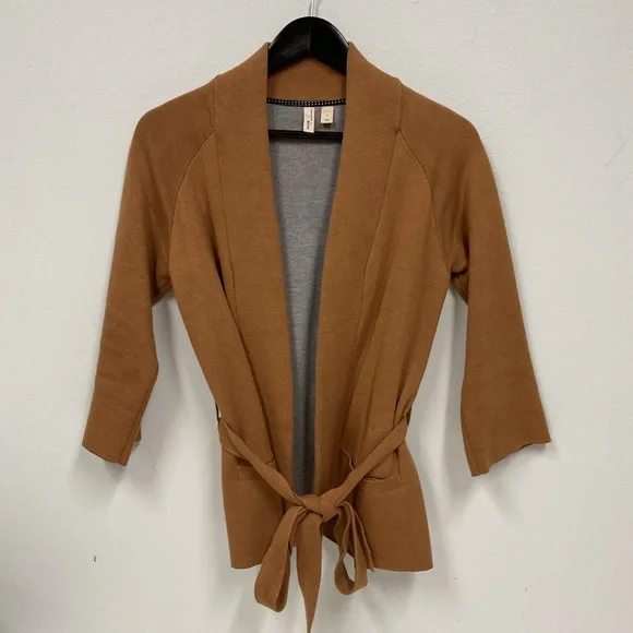 Moth Camel Belted Cardigan - Picture 4 of 7